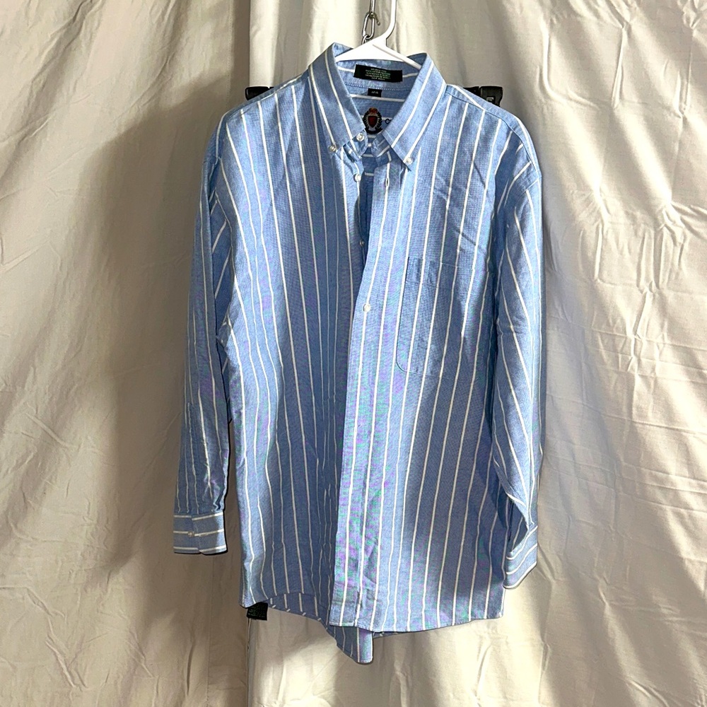 Hunt Club Blue Striped Men's Shirt